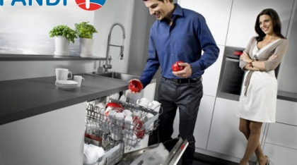 Vì sao bát đĩa không khô khi rửa máy rửa bát?