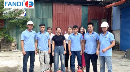 Tập huấn nghiệp vụ phòng cháy chữa cháy tại Công ty CP Fandi Việt Nam