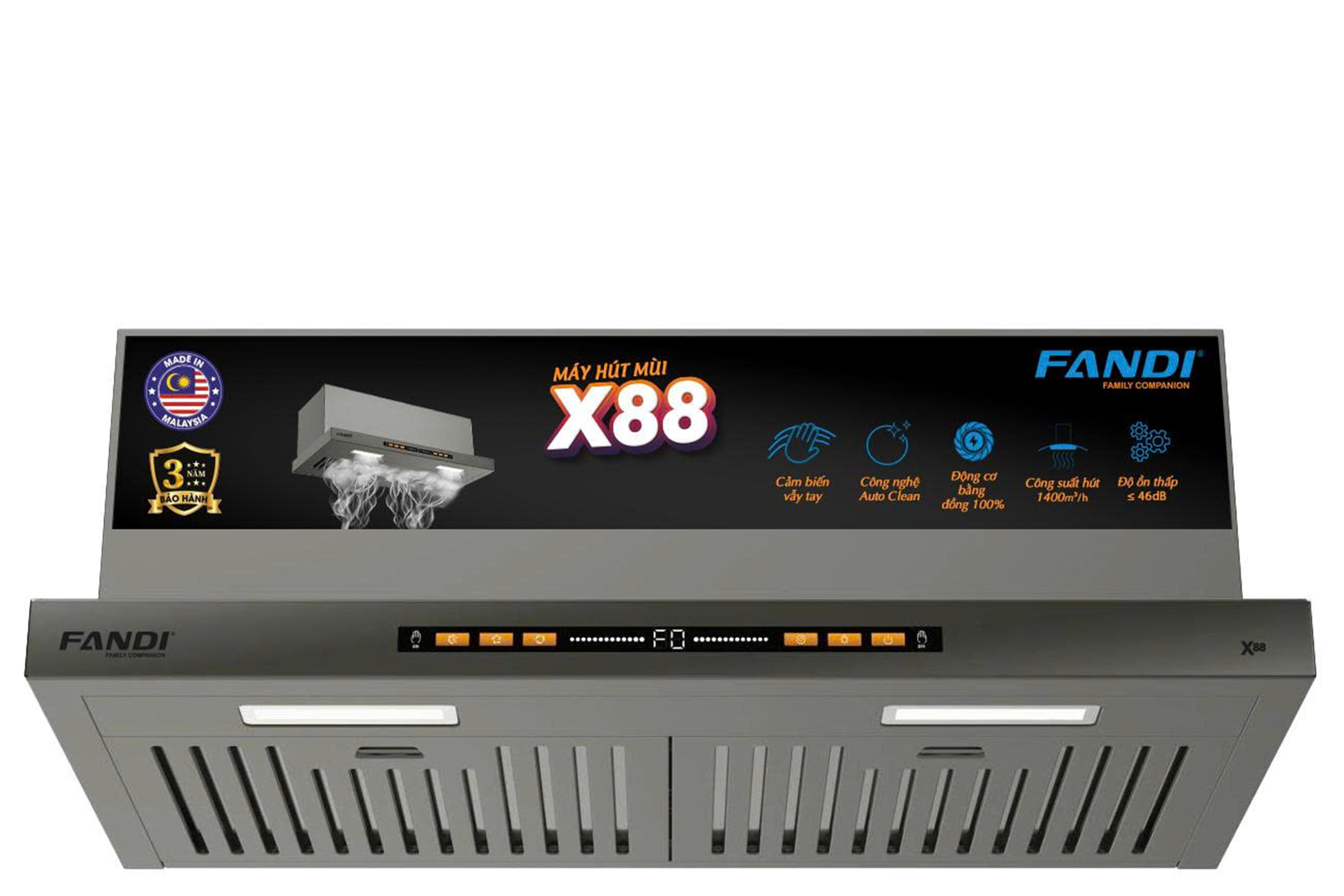 Máy hút mùi Fandi FD-X88